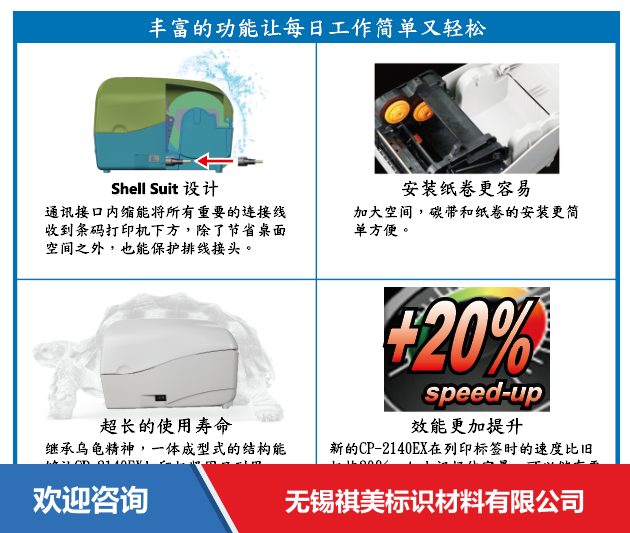 Argox 立象 CP-2140EX(USE) 条码打印机 - 图片 11